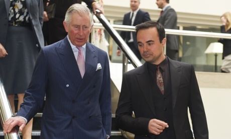 Hair (not) apparent: Prince Charles and Evening Standard owner Evgeny Lebedev