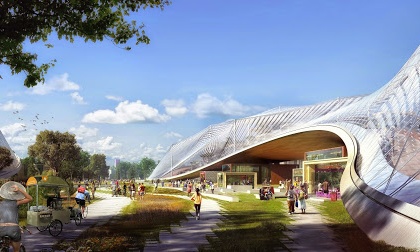 Google's new headquarters: an upgradable, futuristic greenhouse
