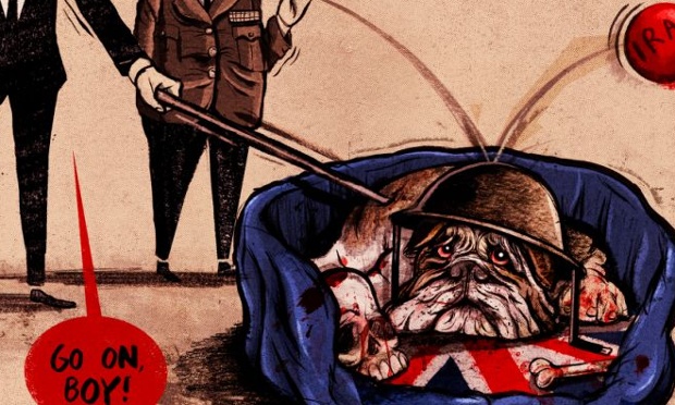 Ben Jennings on Britain's role in Iraq – cartoon
