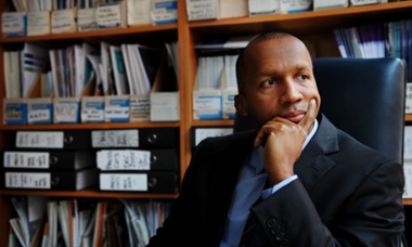 American lawyer Bryan Stevenson, director of the Equal Justice Initiative.
