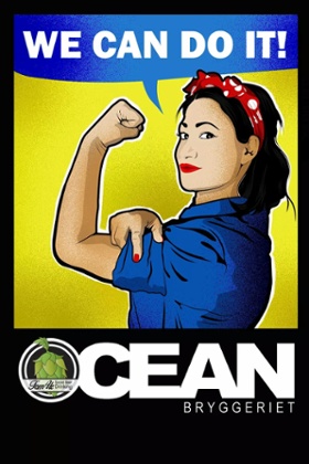 The label for the new beer from Fem Ale