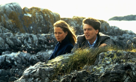 Jenny Seagrove and Peter Capaldi in Local Hero. 
