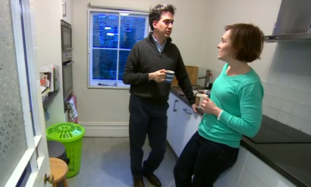 Kitchen sink drama for Miliband as homely photo backfires