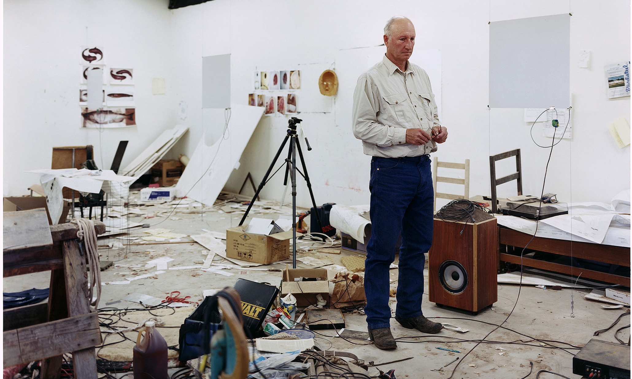 Bruce Nauman review – a revolving education in art