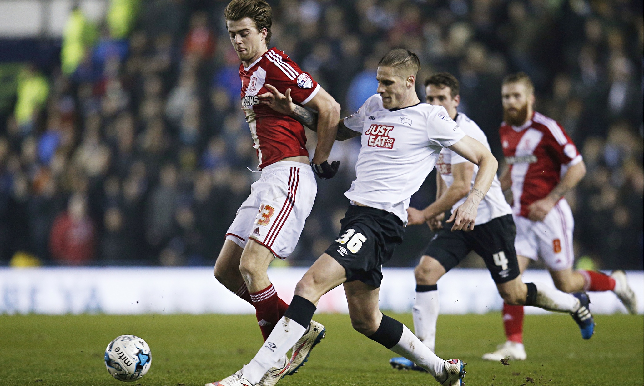 Patrick Bamford strikes to give Middlesbrough vital win over Derby