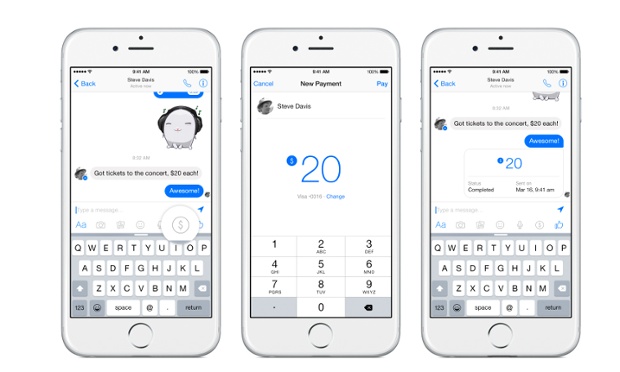 Facebook Messenger app will soon allow people to send money to friends