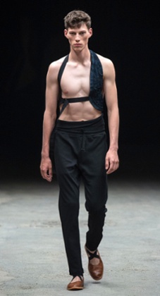 A not-terribly-practical way to carry a gun? Holsters at Dries Van Noten
