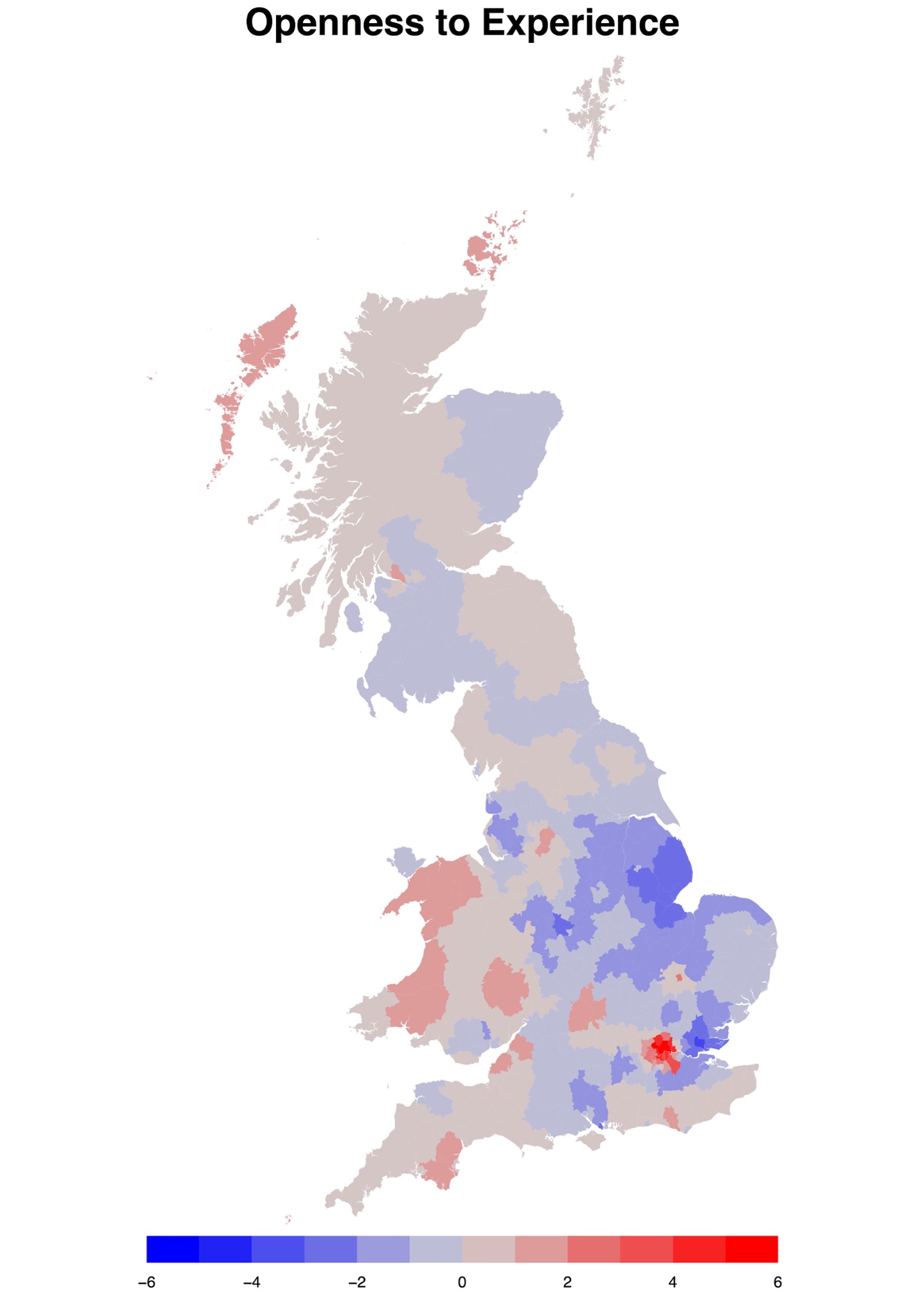 Mapping the Great British personality