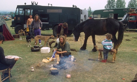 The rave at Castlemorton, Worcestershire, sparked an outcry but was largely a peaceful gathering.