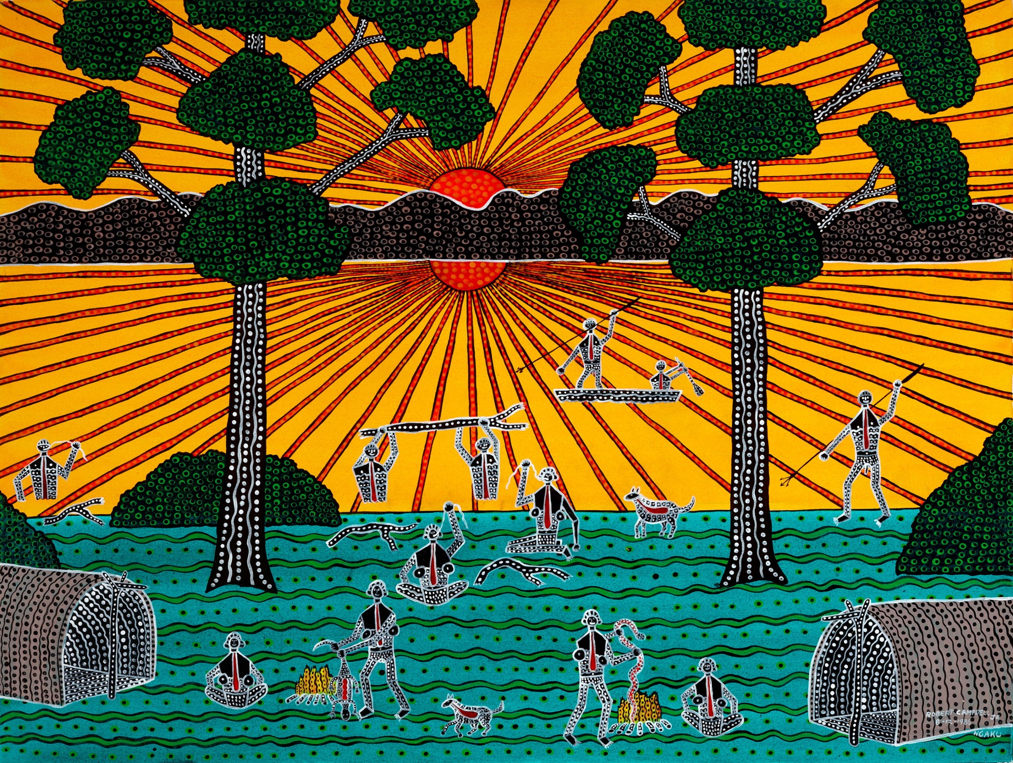 Robert Campbell Jnr's depiction of a segregated Australia – in pictures
