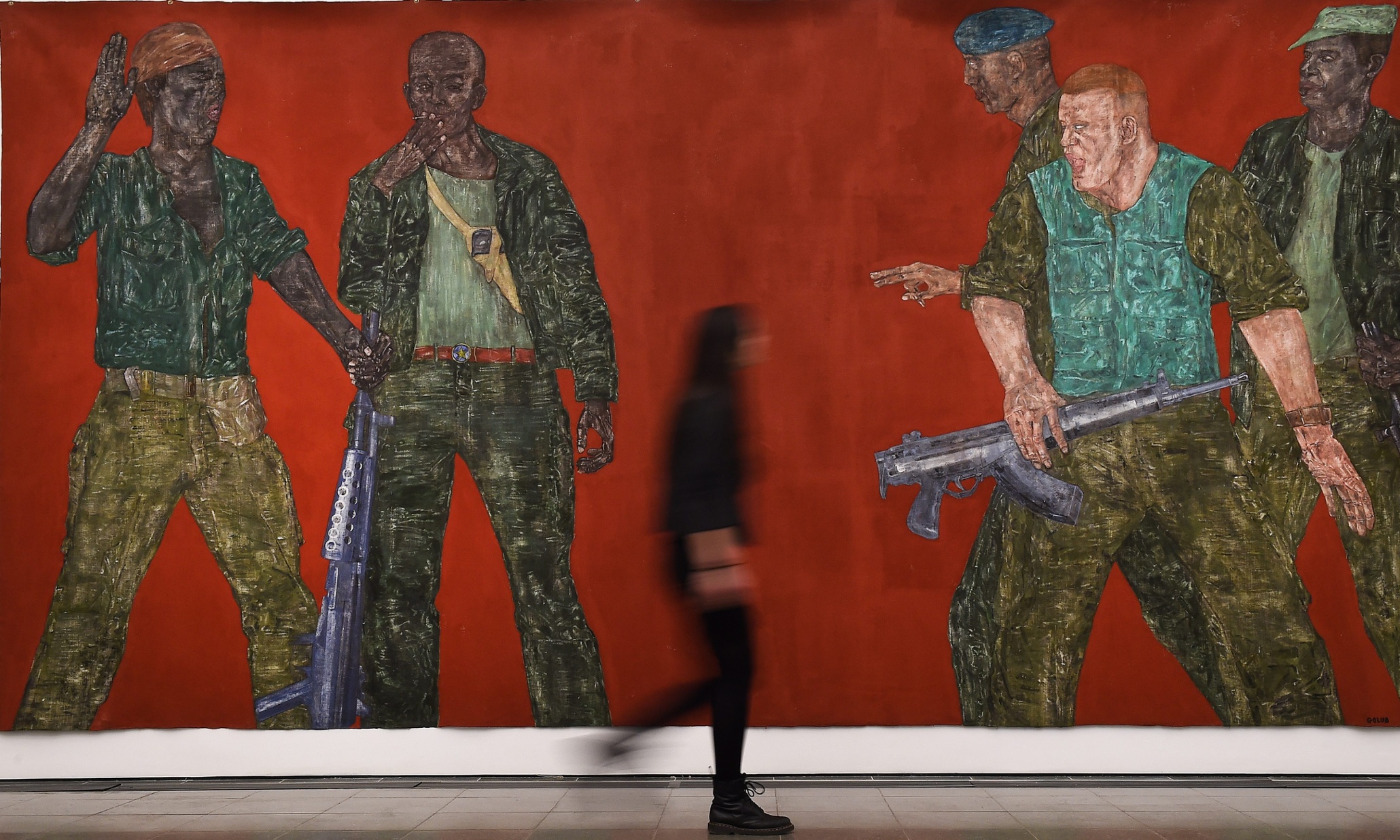 Leon Golub: Bite your Tongue review – so terrific, the paintings roar off the walls