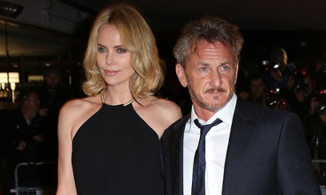 Charlize Theron and Sean Penn.