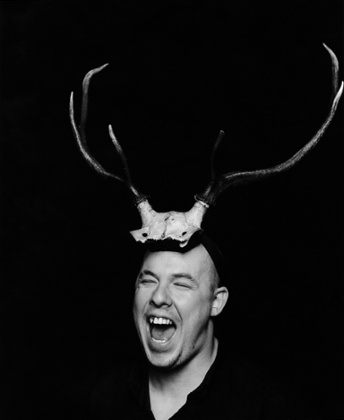Alexander McQueen Antlers. Photograph: Marc Hom
