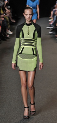 From the spring/summer 2015: the ultimate party dress for the Sneakerhead generation inspired by trainer design