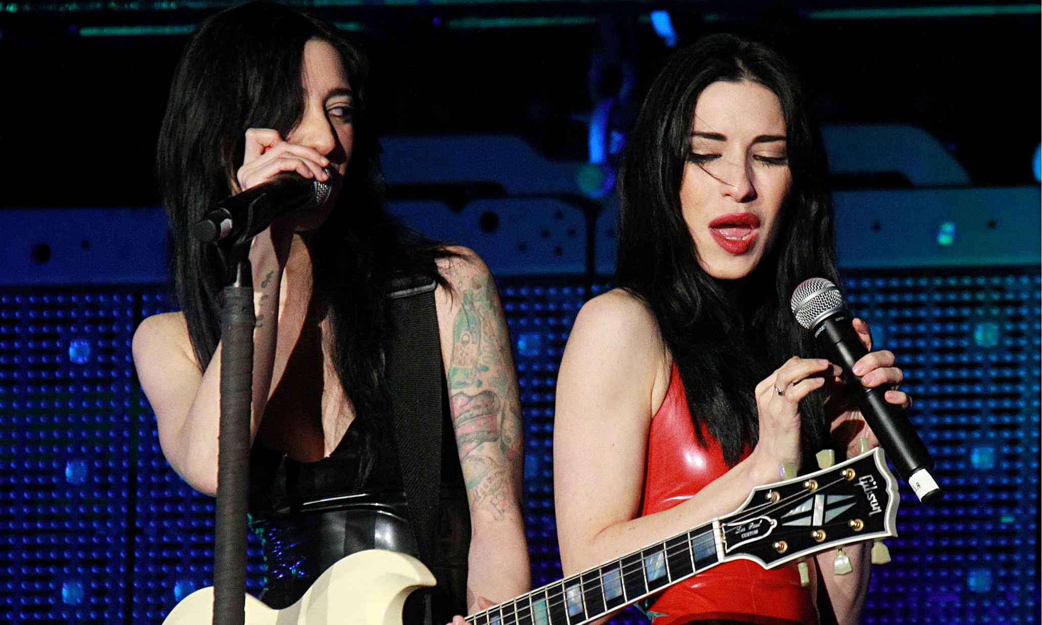 The Veronicas review – catsuit-clad pop pastiche