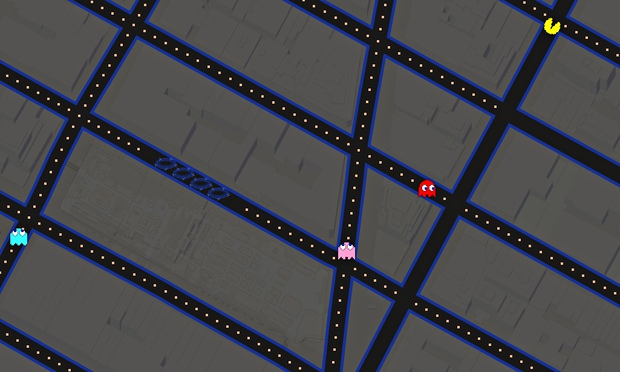 Waka, waka, waka … Google Maps brings Pac-Man back to play on city streets