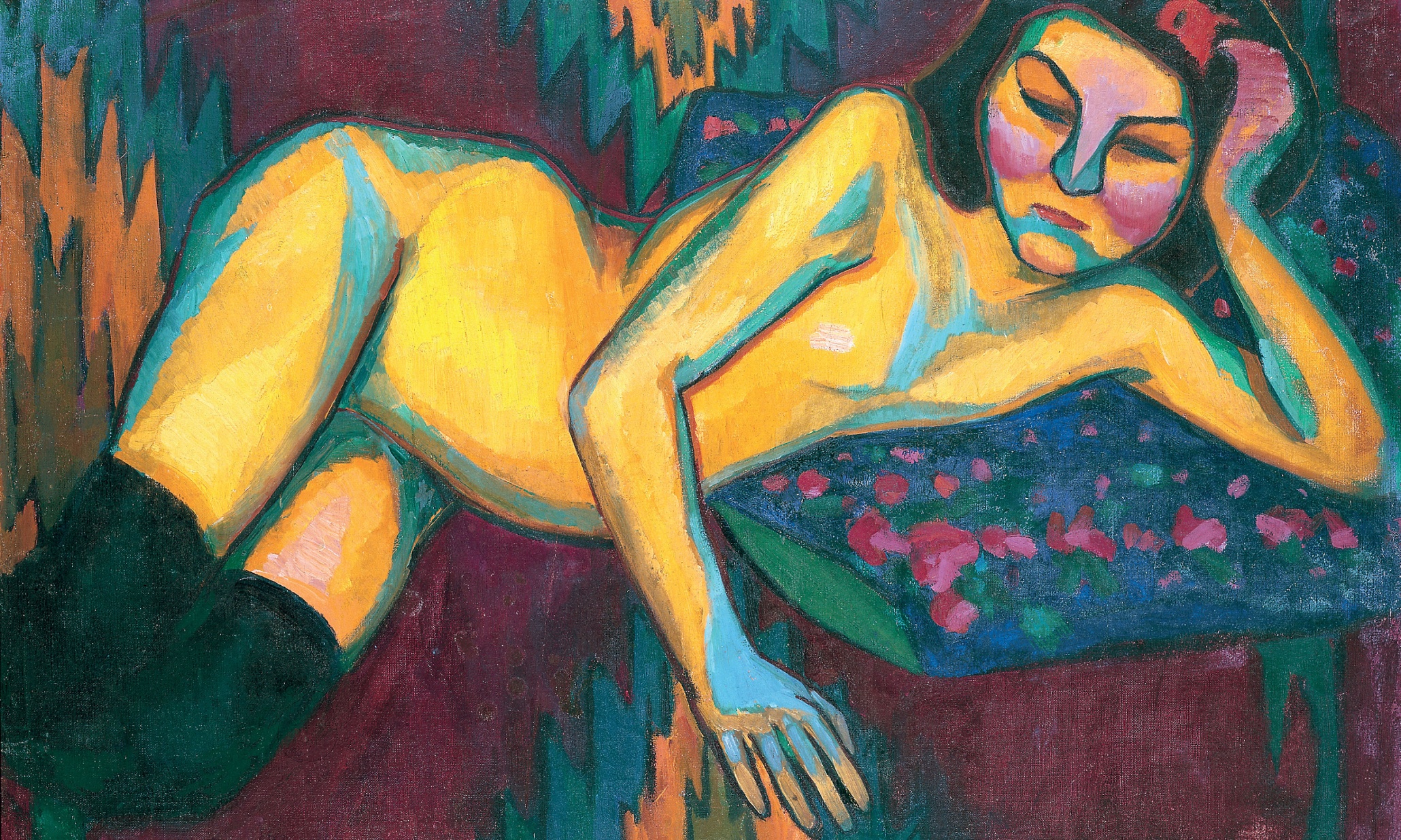 Sonia Delaunay review – the woman who made colour dance gets a knockout show