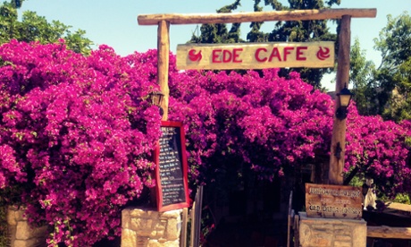 A cafe in Eski Datça