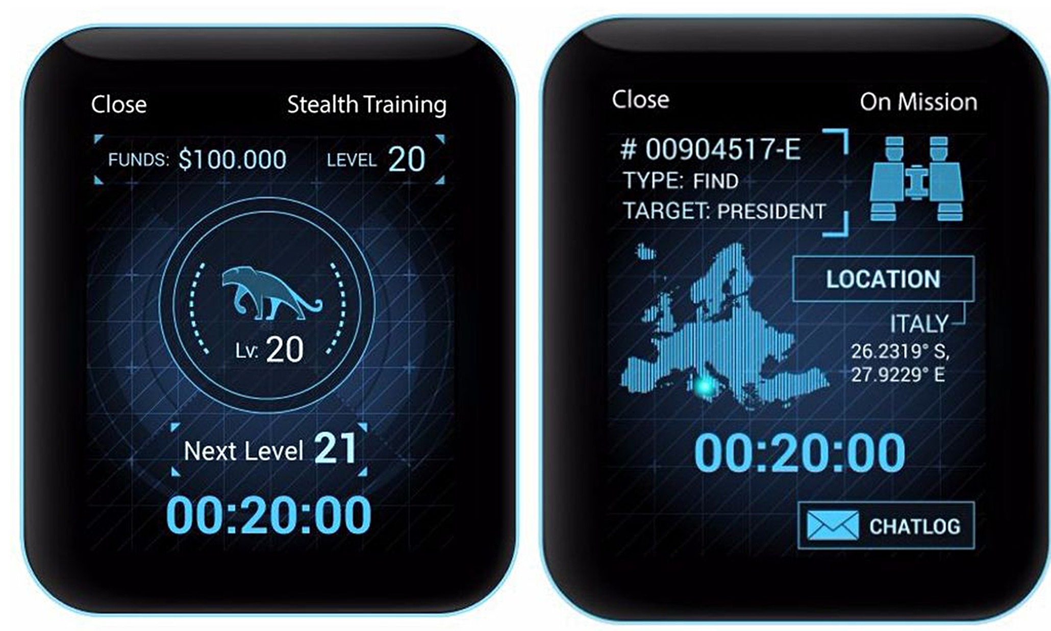 Smartwatch gaming: now be a secret agent with your Apple Watch