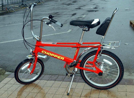 The Raleigh Chopper I never had as an ambition. Mind you, this model doesn't have the classic gear shifter, so I'm not that bothered.