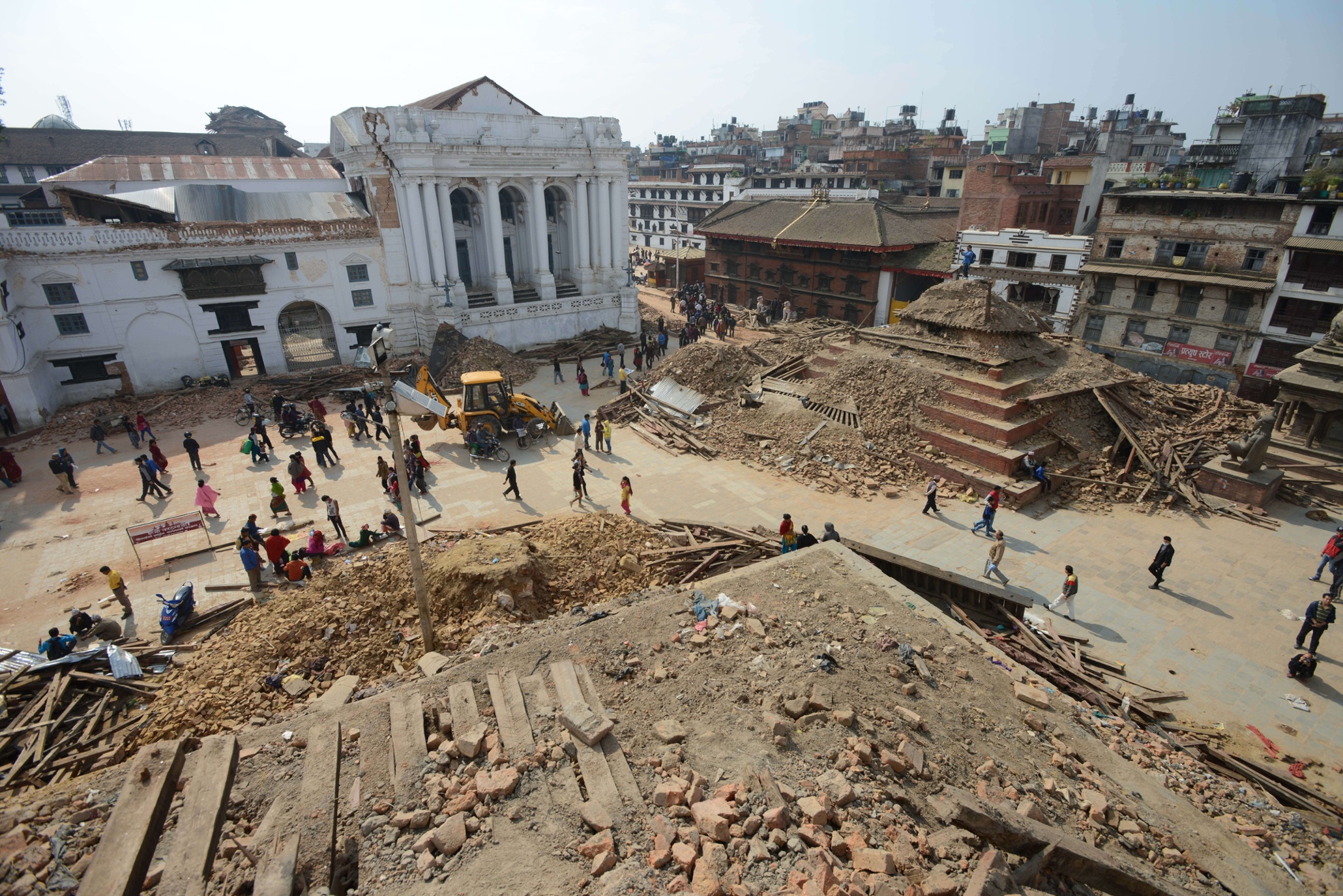 Kathmandu Nepal Before And After The Earthquake In Pictures World