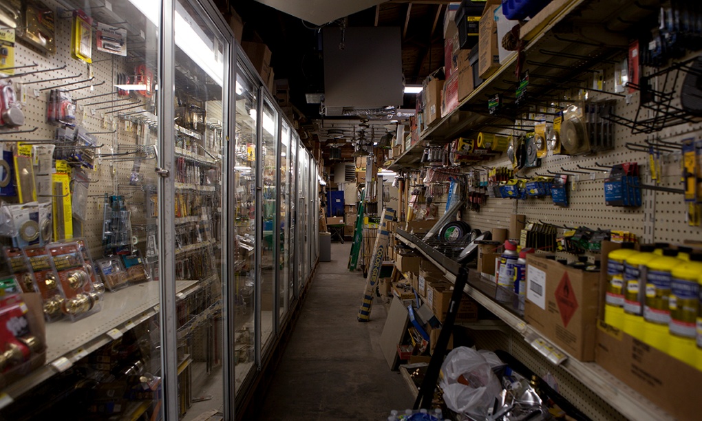 Nuts, bolts and art: the man who turned a hardware store into hard cash