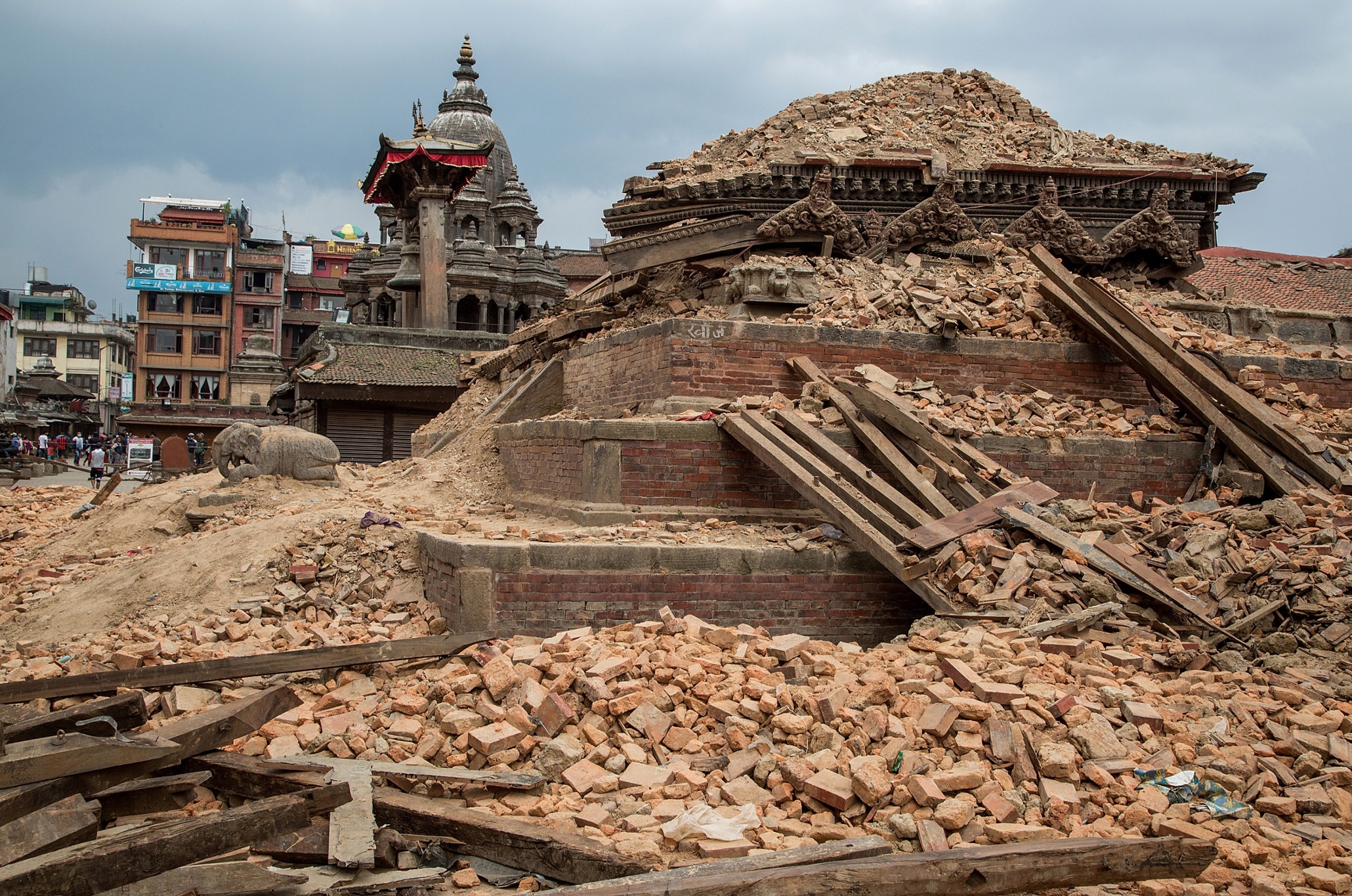 Kathmandu Nepal Before And After The Earthquake In Pictures World 