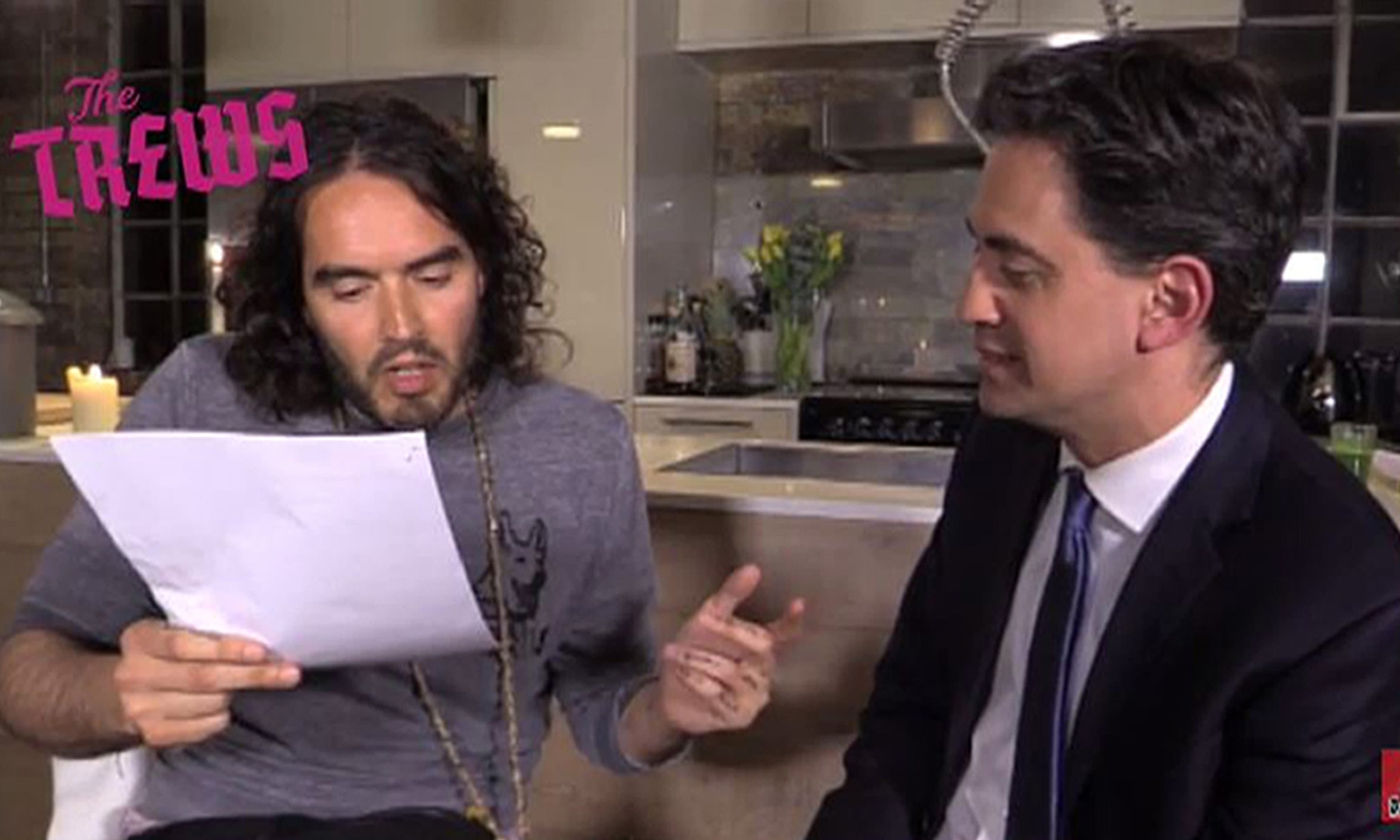 Ed Miliband aims to engage non-voting youth with Russell Brand encounter