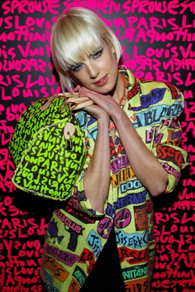 Agyness Deyn attends the tribute to Stephen Sprouse after party hosted by Louis Vuitton