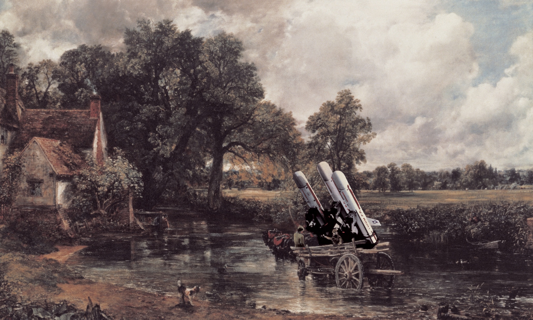 Peter Kennard: Unofficial War Artist review – the king of political montage