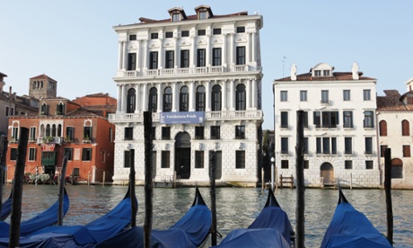 The Prada palazzo in Venice.