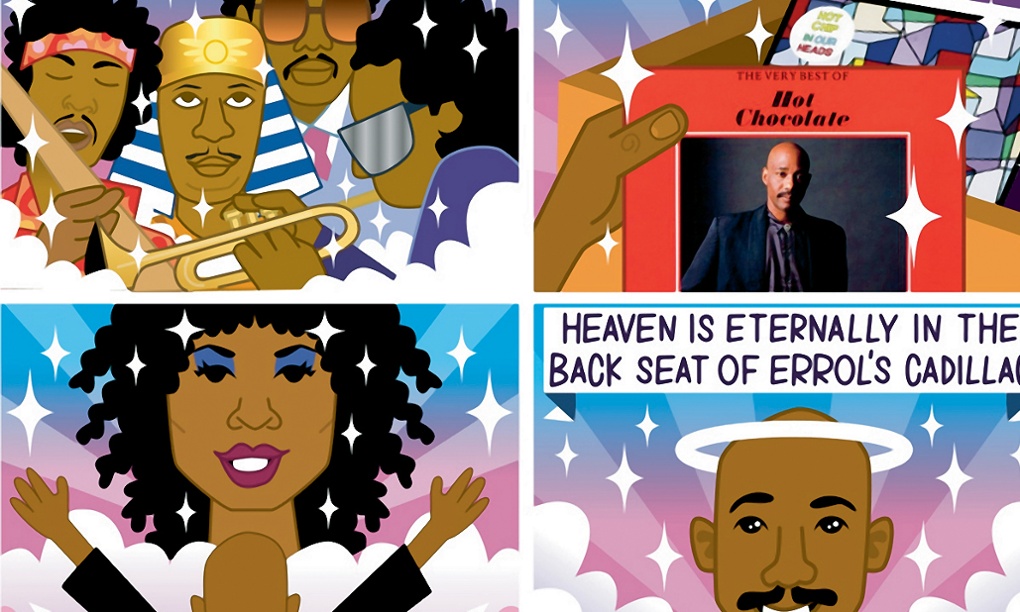 Believe in miracles: Errol Brown by Pete Fowler - cartoon