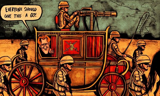 Ben Jennings on Prince Harry – cartoon