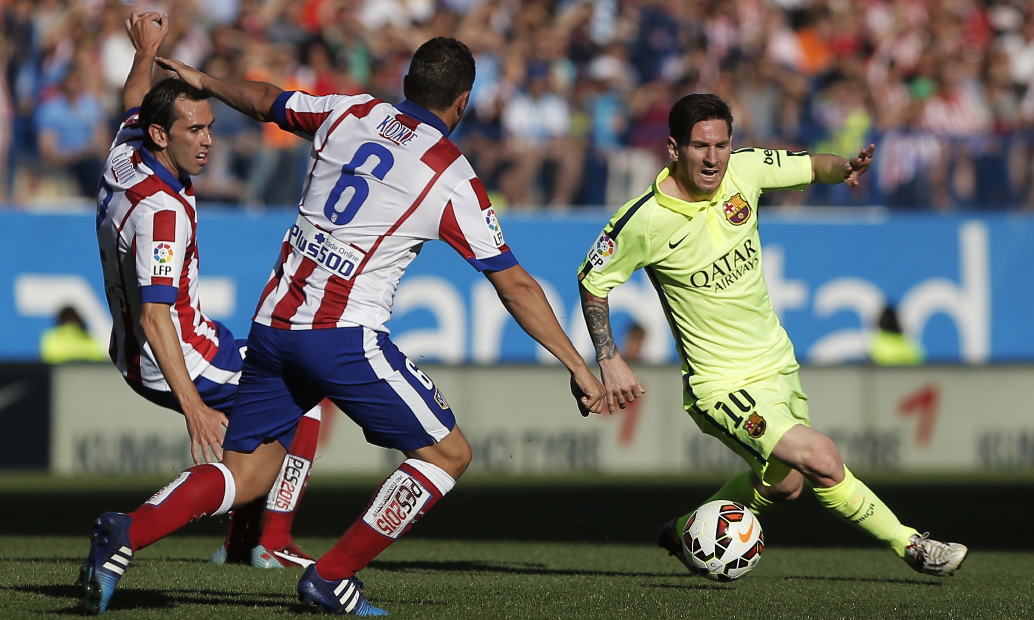 Atlético Madrid v Barcelona: La Liga – as it happened