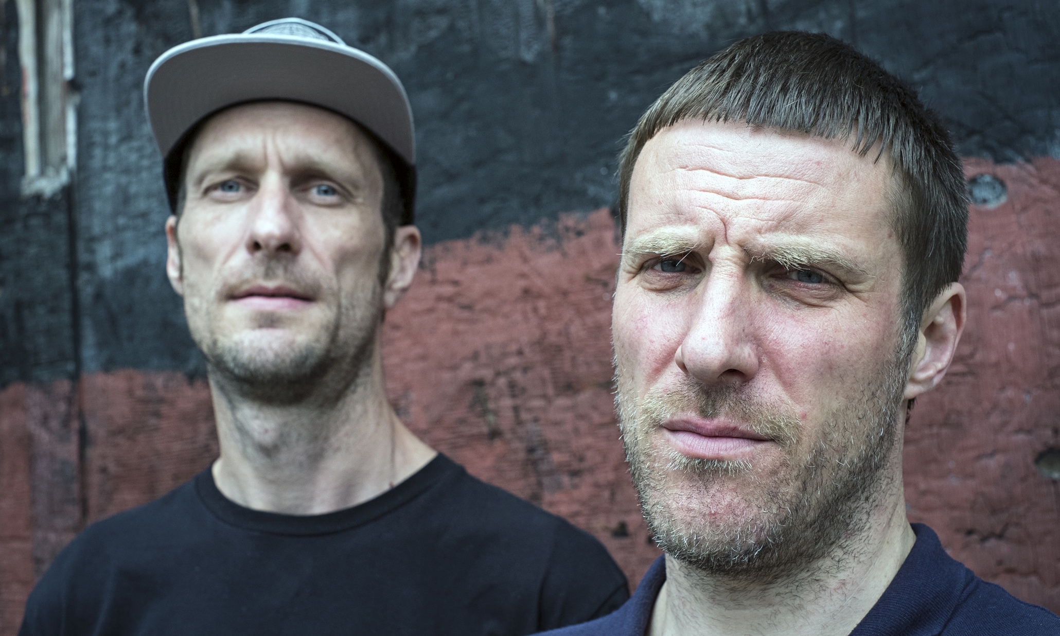 Sleaford Mods: ‘My first festival, I took LSD by the Pyramid stage and stared at the sky’
