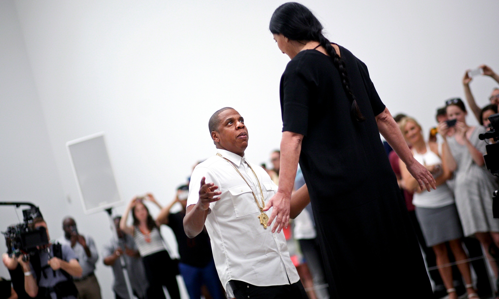 Jay Z v Marina Abramović: they both used each other