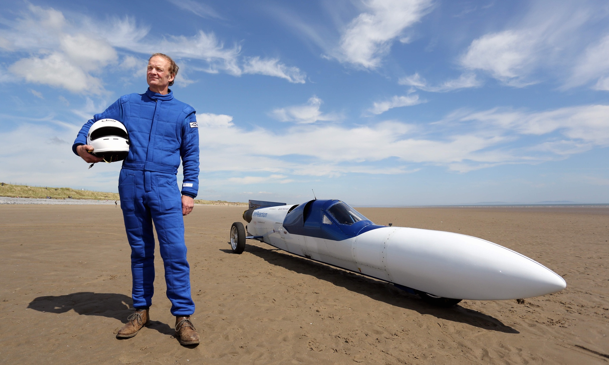 Jet Reaction: UK's modest bike with a huge engine seeking land speed record
