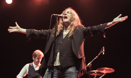 Patti Smith performs at L'Olympia on November 22, 2011 in Paris, France.