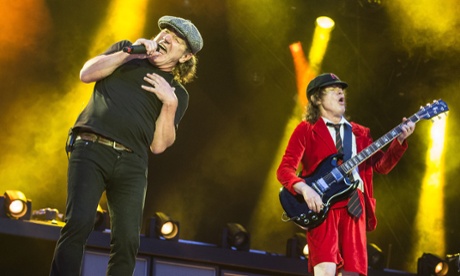 Brian Johnson and Angus Young from AC/DC