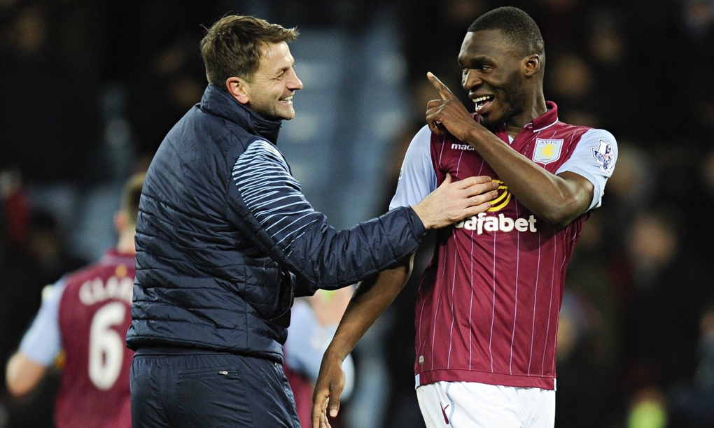 Aston Villa’s Tim Sherwood tells Benteke to aim higher than Liverpool