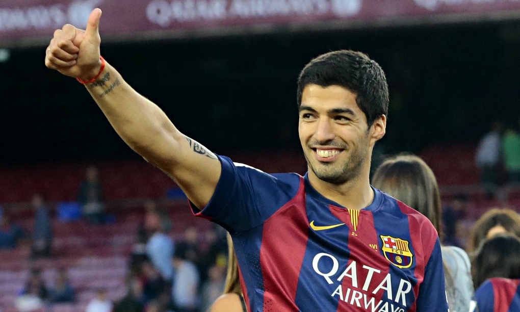 Uruguay players’ union asks Fifa to annul Luis Suárez’s biting ban