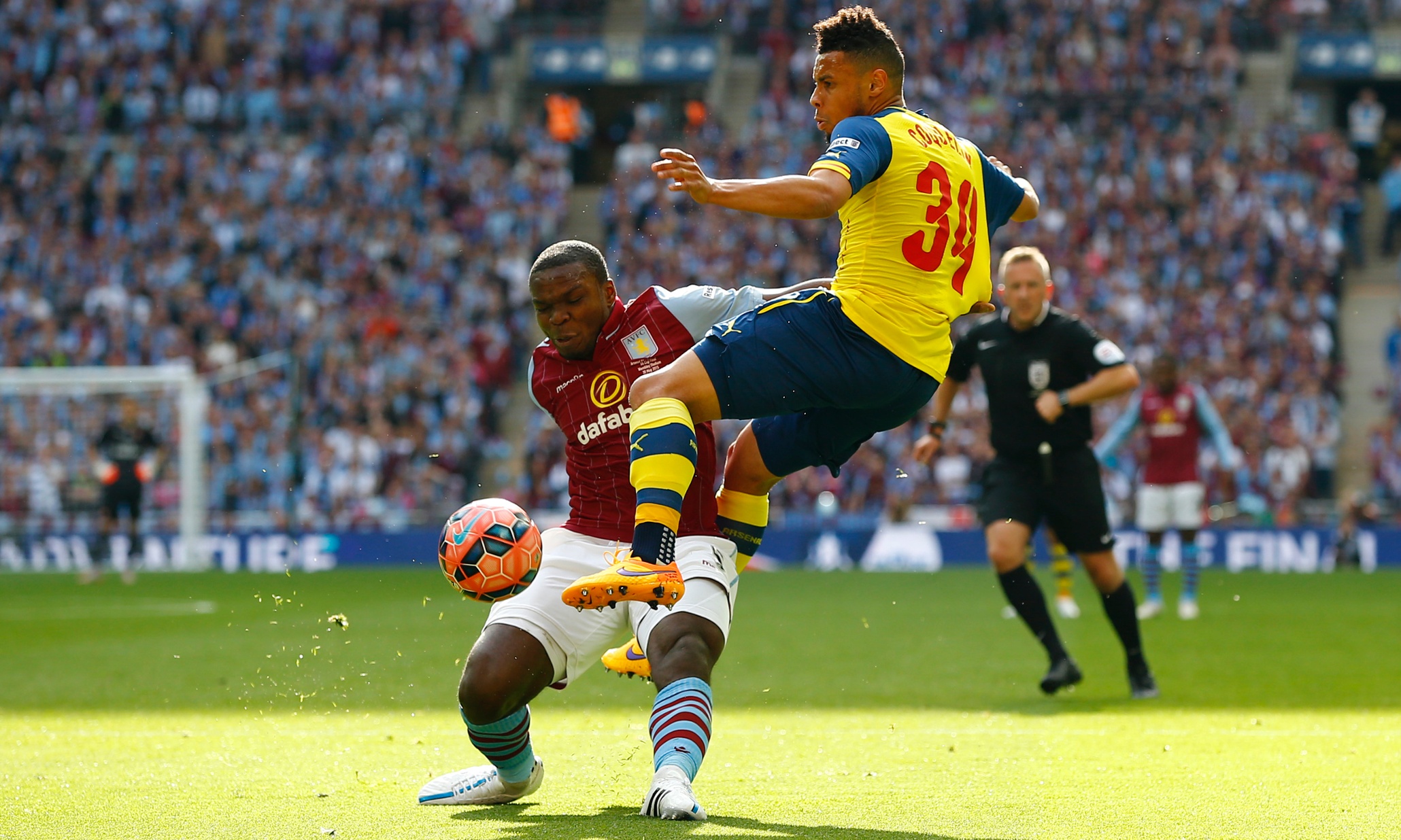 The 2015 FA Cup final Arsenal