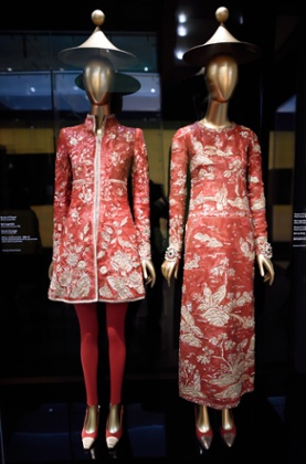 Evening dresses from the Chanel collection.