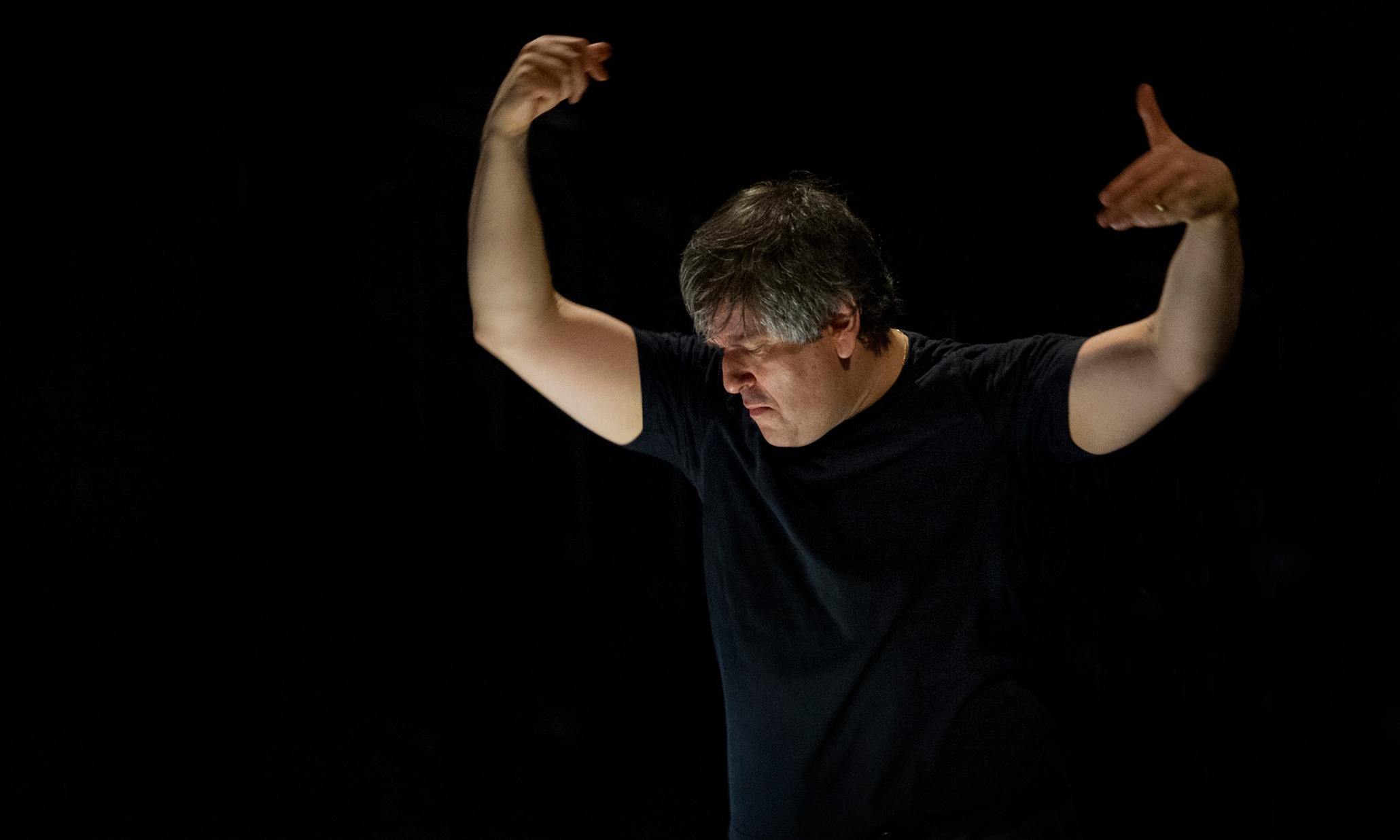 Orchestra of the ROH/Pappano – enjoying the chance to be seen and heard