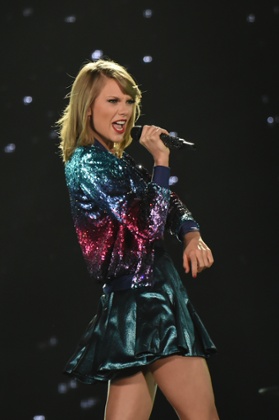 An outright spectacle ... Taylor Swift in Tokyo.