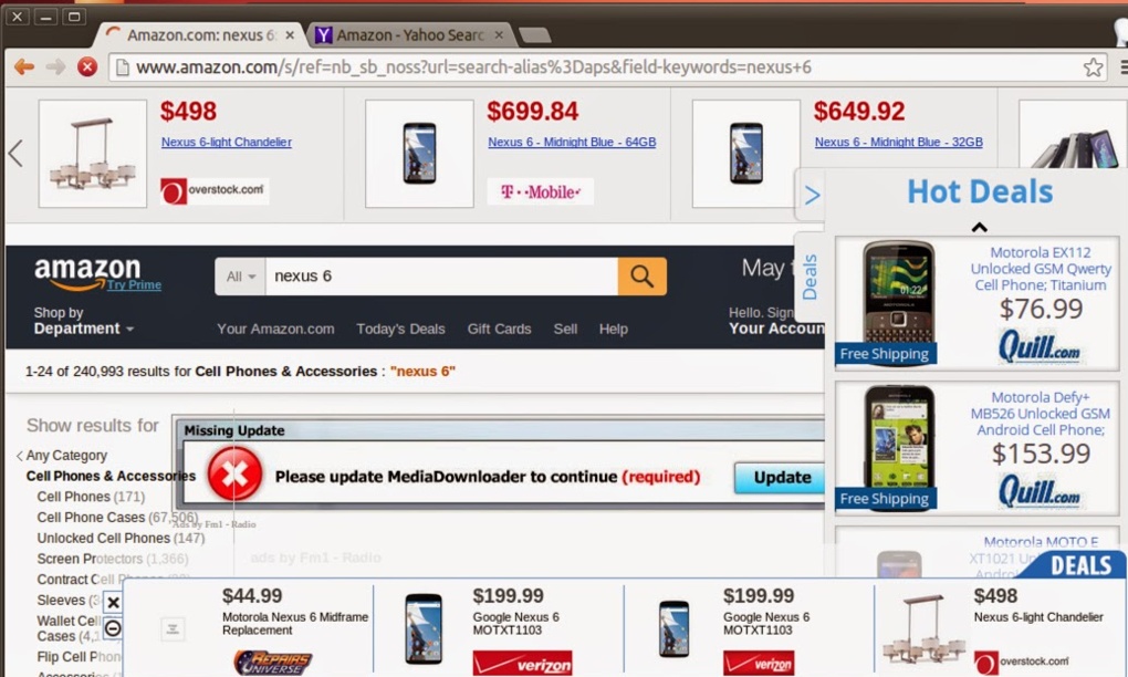 One in 20 web users infected with ad injection software