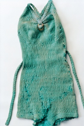 Kahlo's sunbleached swimming costume.