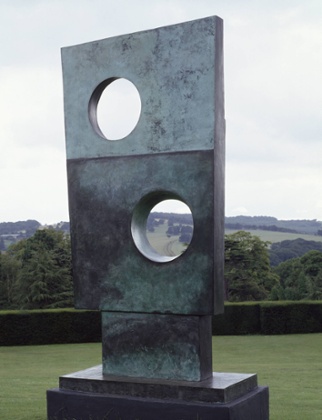 Barbara Hepworth, Squares with Two Circles 1963.