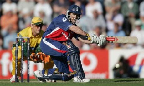 Andrew Strauss hits out during England's 100-run rout of Australia.