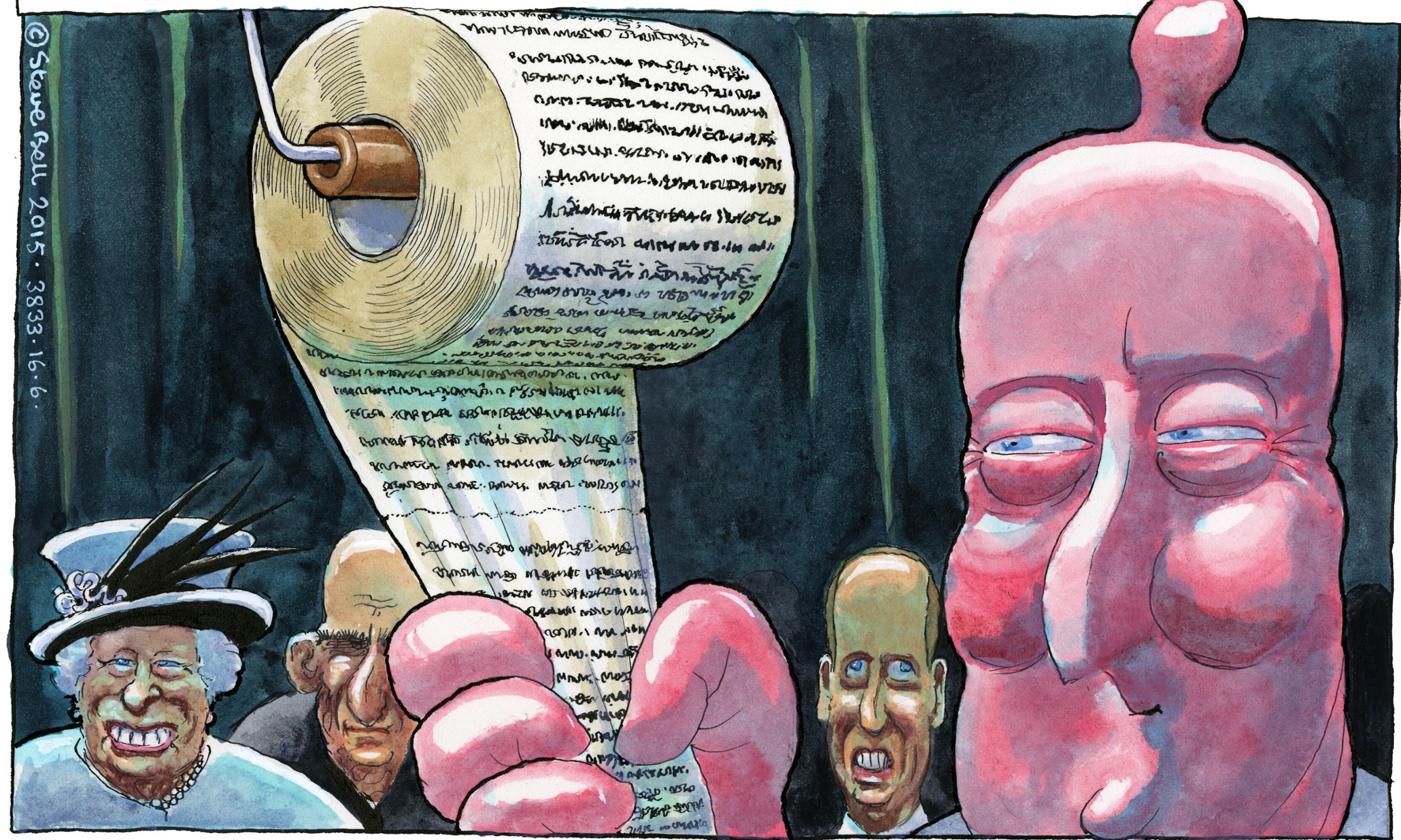 Steve Bell on the Magna Carta's 800th anniversary – cartoon
